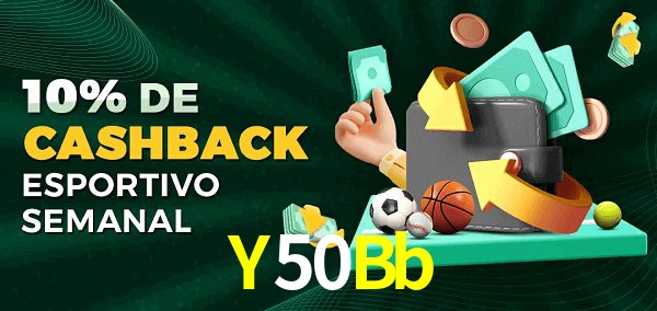 10% de bônus de cashback na Y50Bb